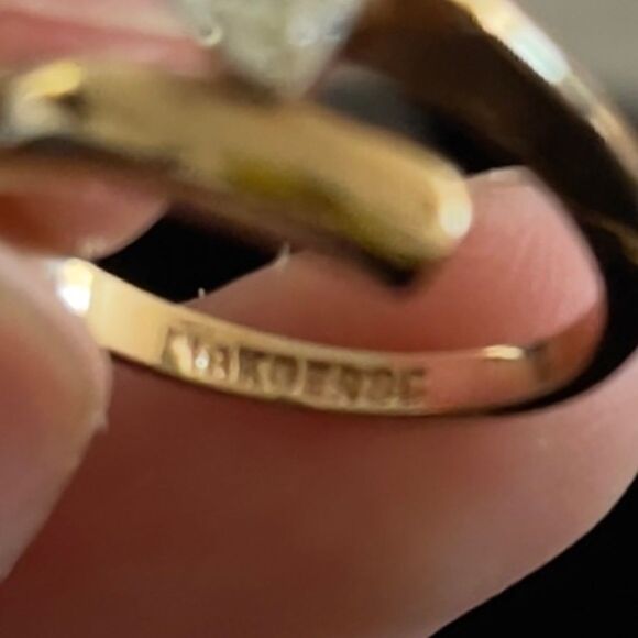 Gold plated rose gold ring - Picture 6 of 6